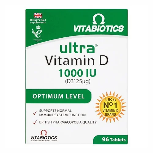 قطره خوراکی اولترا ویتامین D3 1000 ویتابیوتیکس حجم 30 میلی لیتر